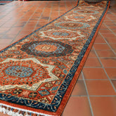 Handmade Afghan Mamluk long runner - 309826